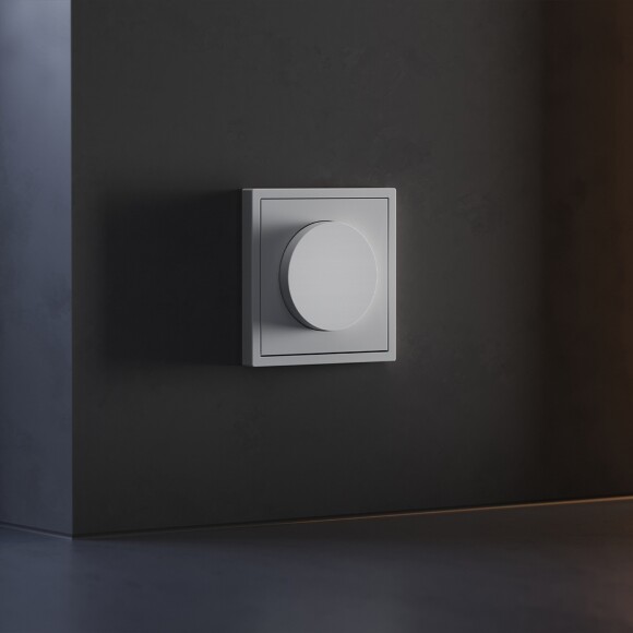 VLS002016 Накладка для диммера (светорегулятора) поворотно-нажимного серого цвета VOLTUM S70 (серый) VLS002016 Накладка для диммера (светорегулятора) поворотно-нажимного серого цвета VOLTUM S70 (серый)