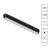 A6168PL-1BK Трековый магнитный светодиодный светильник Arte Lamp Rapid 48V CRI90+ 4000К 800Лм 120° 15Вт