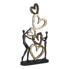 427415 SIOCON Статуэтка декоративная полирезин черный золото медь L220 B68 H410