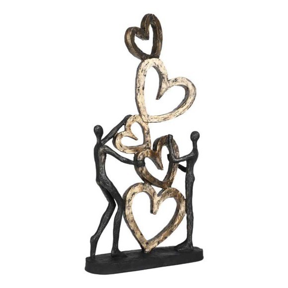 427415 SIOCON Статуэтка декоративная полирезин черный золото медь L220 B68 H410