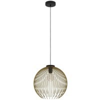 901003 Подвесной светильник VENEZUELA, 1х40W (E27), H1100, ?400, сталь / черный