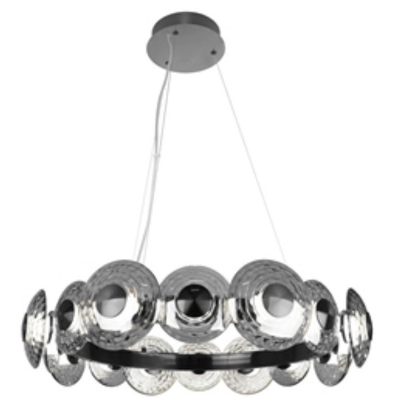 4643-16P, подвесная люстра, D700xH295/1590, LEDx72W, 8217LM, 4000K, included 4643-16P, подвесная люстра, D700xH295/1590, LEDx72W, 8217LM, 4000K, included