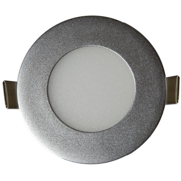 1660-3C, врезной светильник, D85xH14, cutout:D75, 3xLEDx3W, AC:100-240V, IP21, 230LM, 4000K, included