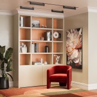 Однофазный двужильный светодиодный трековый светильник Maytoni Unity TR010-1-10W3K-M-B Points Rot 3000К 750Лм CRI90+ 36° 10Вт