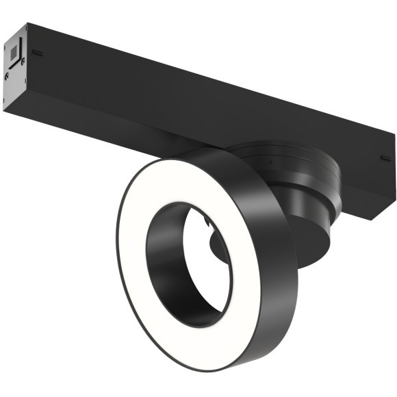DK8027-BK Трековый магнитный светодиодный SMART (TUYA, Алиса, Wi-Fi, пам. настроек) светильник Denkirs SMART 220V CRI90+ 3000-6000К 600Лм 120° 12Вт