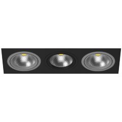 Встраиваемый светильник Lightstar i837090709 Intero 111 под лампы 3xGU10 150W