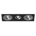 Встраиваемый светильник Lightstar i837090709 Intero 111 под лампы 3xGU10 150W