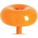 Настольная лампа диммируемая 12W 3000K оранжевый Catania Lightstar 689913