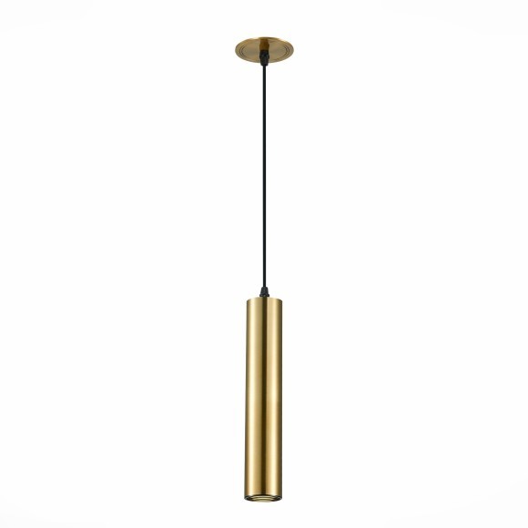 ST151.308.01 Встраиваемый подвесной светильник Золотистый GU10 1*50W  IP20 D54xH290 220V Без ламп Подвесные светильники