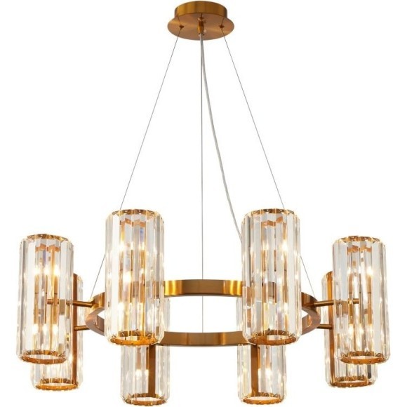 Люстра подвесная хрустальная 2175/05/16P Stilfort, серия Twin