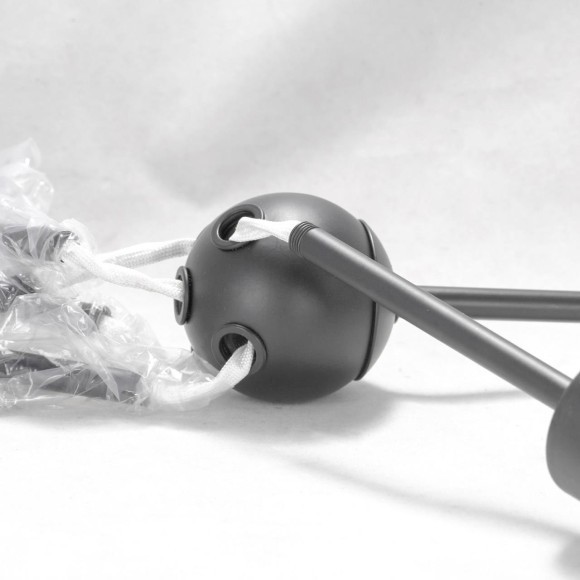 Люстра паук Lussole LSP-8271 KENNER IP21 под лампы 5xE27 200W