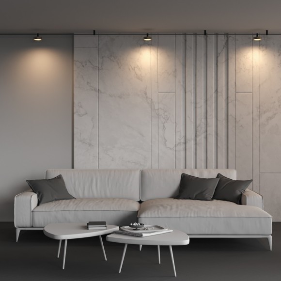 Светильник на гибкий шинопровод Maytoni Flexity TR204-1-12W3K-BBS 3000K 900лм 12Вт Светильник на гибкий шинопровод Maytoni Flexity TR204-1-12W3K-BBS 3000K 900лм 12Вт