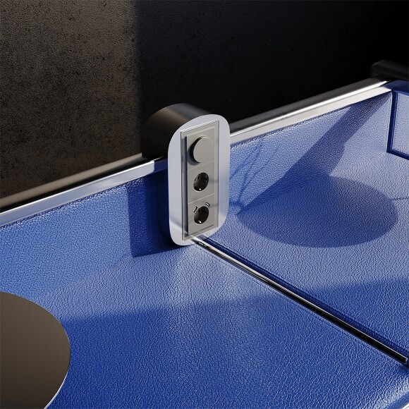 VLS110306 Рамка стеклянная для электрических изделий VOLTUM серии S70 на 3 поста титанового цвета из стекла VLS110306 Рамка стеклянная для электрических изделий VOLTUM серии S70 на 3 поста титанового цвета из стекла