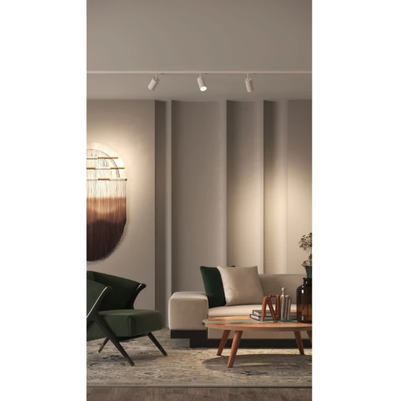 Трековый однофазный двужильный светильник Arte Lamp AERO A1347PL-1WH LED 16W RA95 1400Лм 36град 4000К Трековый однофазный двужильный светильник Arte Lamp AERO A1347PL-1WH LED 16W RA95 1400Лм 36град 4000К