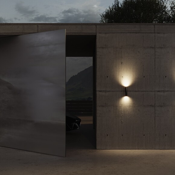 Уличный настенный светильник Outdoor O508WL-L5B3K