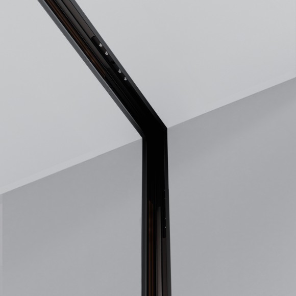 Соединитель угловой вертикальный для низкопрофильного шинопровода в ГКЛ 12.5мм TRAM034ICL-42B