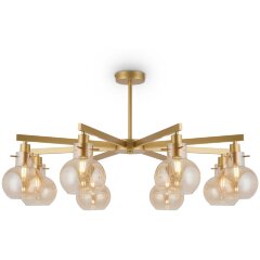 Люстра потолочная Freya FR5183PL-08G Circle под лампы 8xE14 60W