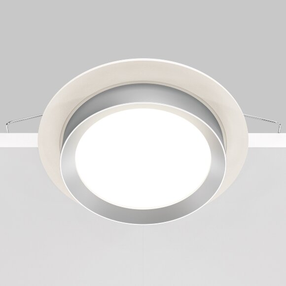 Встраиваемый светильник Maytoni DL086-GX53-RD-WS Hoop под лампу 1xGX53 15W Встраиваемый светильник Maytoni DL086-GX53-RD-WS Hoop под лампу 1xGX53 15W