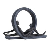 427416 SIOCON Статуэтка декоративная полирезин черный L250 B110 H325