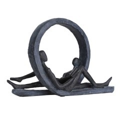 427416 SIOCON Статуэтка декоративная полирезин черный L250 B110 H325