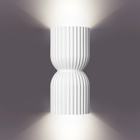 370977 OVER NT24 000 белый Светильник настенный IP20 GU10 50W 220V YESO