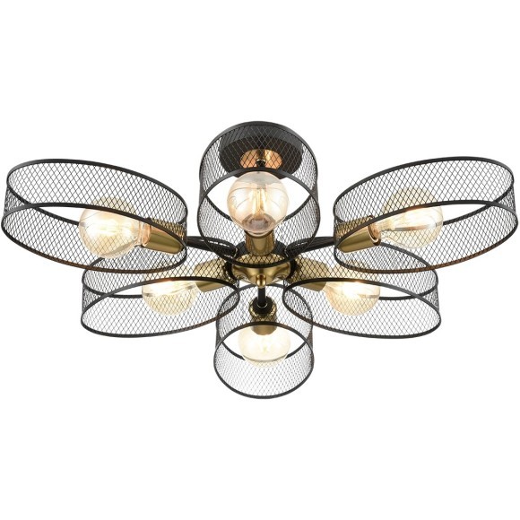  Потолочный светильник Е27 6*60W 220V VIVANA Lumion 8153/6C 