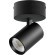 Черный накладной поворотный светодиодный спот 24Вт 24° CRI90 4000К 3040Лм Alta Base Lightstar A5247SO