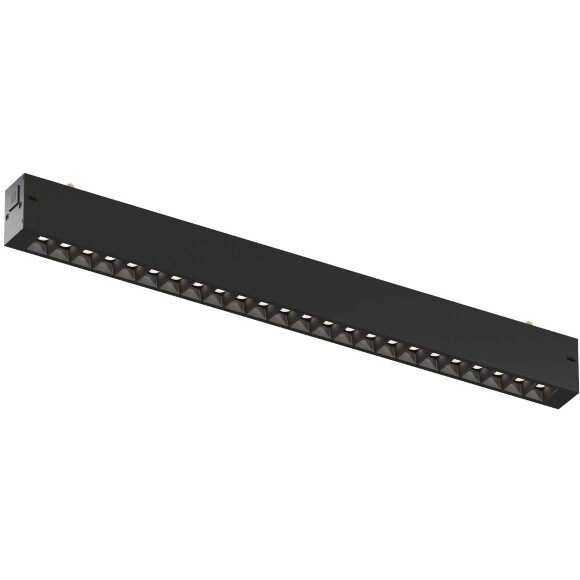 DK8002-CONN-BK Трековый черный светодиодный светильник-коннектор Denkirs SMART LINEAR 18Вт, 1520Лм, CRI90, 3000K-6000K, 120°