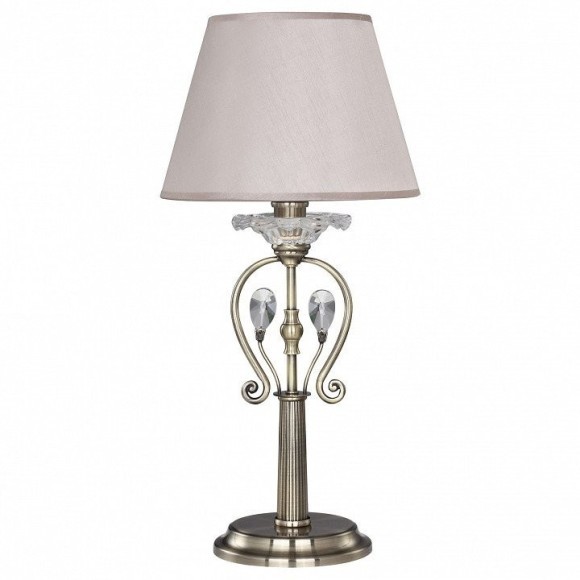 Декоративная настольная лампа Favourite 2175-1T CROWN под лампу 1xE27 60W