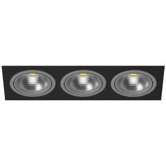 Встраиваемый светильник Lightstar i837090909 Intero 111 под лампы 3xGU10 150W