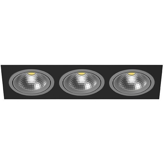 Встраиваемый светильник Lightstar i837090909 Intero 111 под лампы 3xGU10 150W