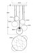 Подвесной светильник Maytoni MOD521PL-05G