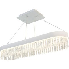 4698-8P, подвесная люстра, L800xW200xH1000/1200, LEDx40W, 2000LM, 4000K, included