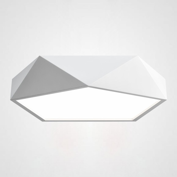 Потолочный Светодиодный Светильник Geometric White D60 By Imperiumloft