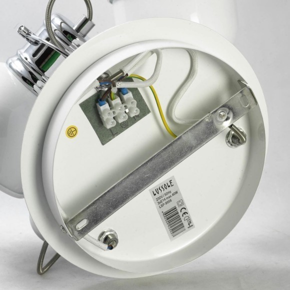 Спот потолочный Lussole LSP-9956 CARRIZO IP21 под лампы 3xE14 120W