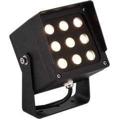 SL9520.415.01 Уличный прожектор квадратный маленький кубик с 9 светодиодами ST-Luce LED 18W 3000K/4000K/6500K GLARE SL9520.415.01 Уличный прожектор квадратный маленький кубик с 9 светодиодами ST-Luce LED 18W 3000K/4000K/6500K GLARE