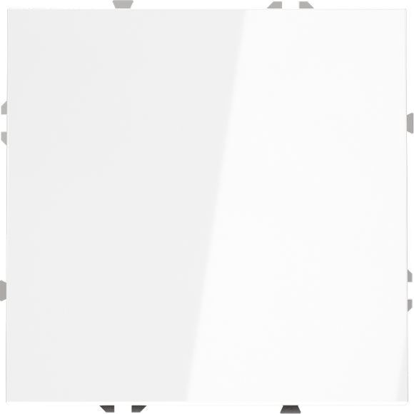 VLS010301 Проходной выключатель (переключатель) встраиваемый одноклавишный на 10 ампер (2200 Ватт) белого глянцевого цвета VOLTUM S70 (белый глянцевый)