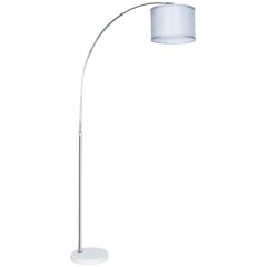 Торшер с абажуром Arte Lamp A4060PN-1CC PAOLO под лампу 1xE27 60W