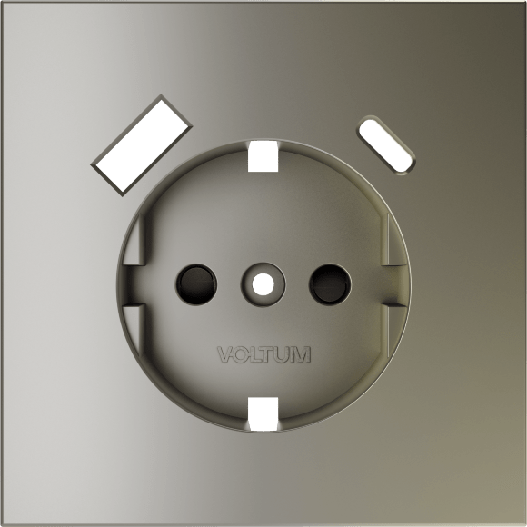 VLS001004 Накладка для розетки с заземлением и защитными шторками, с зарядкой от USB (ТИП С + ТИП A) шелкового цвета VOLTUM S70 (шелк) VLS001004 Накладка для розетки с заземлением и защитными шторками, с зарядкой от USB (ТИП С + ТИП A) шелкового цвета VOLTUM S70 (шелк)