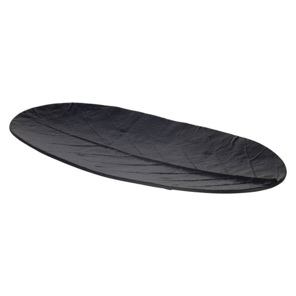 427101 MIDSALIP Декоративная миска алюминий черный L510 B260 H40