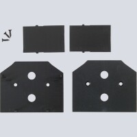 Crystal Lux CLT 0.235 06 BL 1408/111 Комплект из 2 торцевых заглушек для треков (шинопроводов) в гарпунные (ПВХ) натяжные потолки серии SPACE 220V