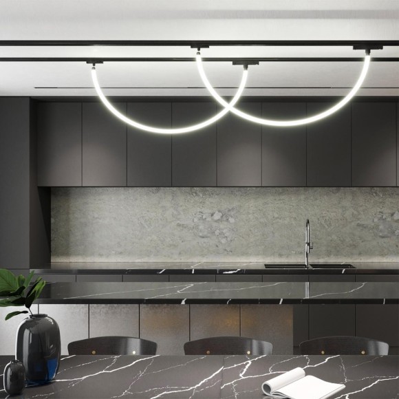 Адаптер/держатель для однофазного двухжильного шинопровода без токопровода для арт. 359128-359133 RAMO 359134