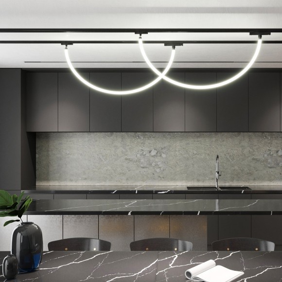 Адаптер/держатель для однофазного двухжильного шинопровода без токопровода для арт. 359128-359133 RAMO 359134