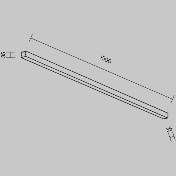 Линейный светильник Technical LL311013