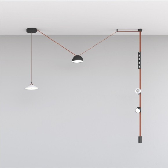 DK5541-WH+BK Cветодиодный светильник на ременный шинопровод Denkirs Belty CRI90+ 3000К 1250Лм 38° 12Вт