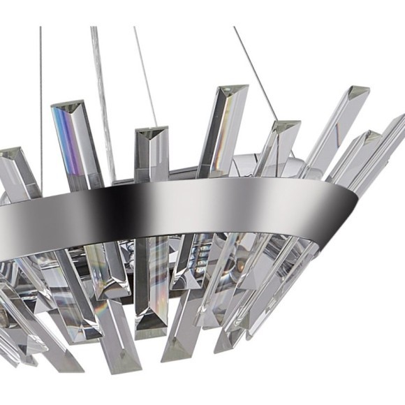 Люстра подвесная хрустальная 2116/09/04P Stilfort, серия Snowy