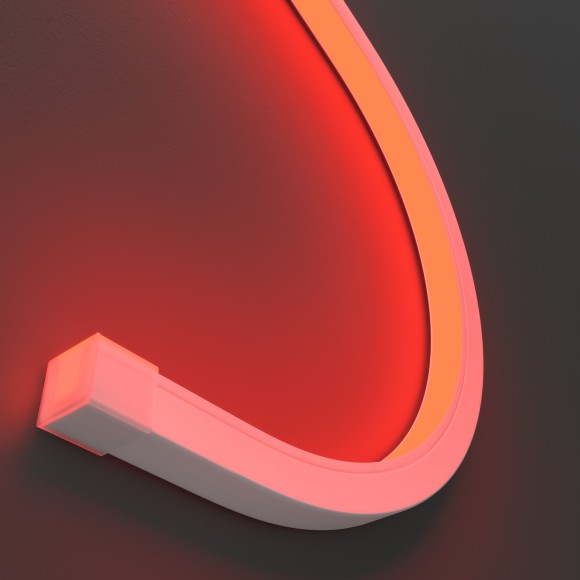 Неон Гибкий неон 12x12 24В 14,4Вт/м RGB IP67 5м 432024