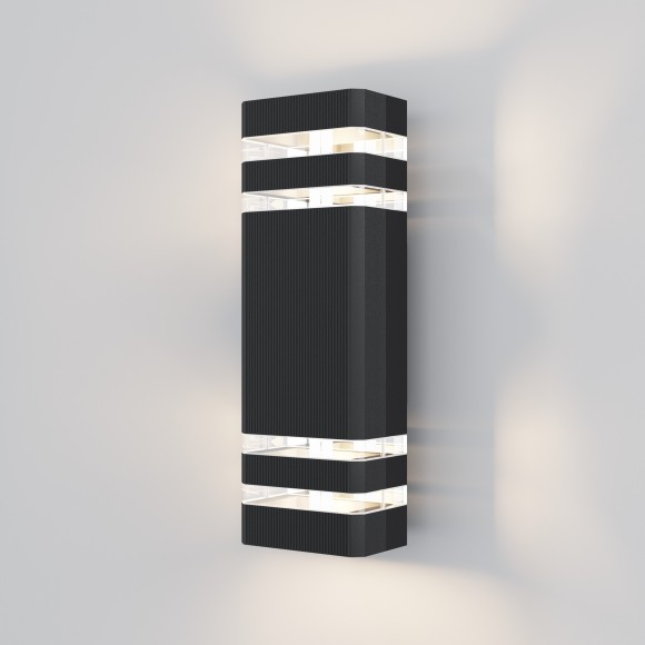 Уличный настенный светильник Maytoni O578WL-02B Unter den Linden IP54 под лампы 2xE27 60W