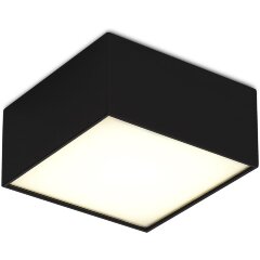 ST608.442.12 Светильник потолочный Черный LED 1*12W 4000K 1 080Lm Ra90 120° IP20 L120xW120xH55 180- Накладные светильники