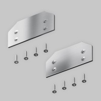 Заглушка торцевая 2шт (для профиля TRA001MP-112S) Maytoni Unity TRA001MPEC-112S